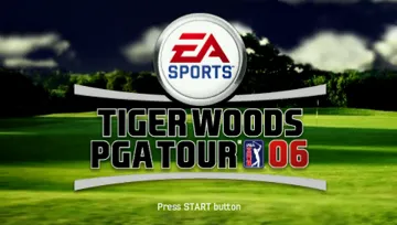 Tiger Woods PGA Tour 06 (EU) screen shot title